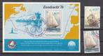 Nederland 1976 Gaffelschoener Eendracht, zeilschip, Postzegels en Munten, Ophalen of Verzenden, Na 1940, Gestempeld