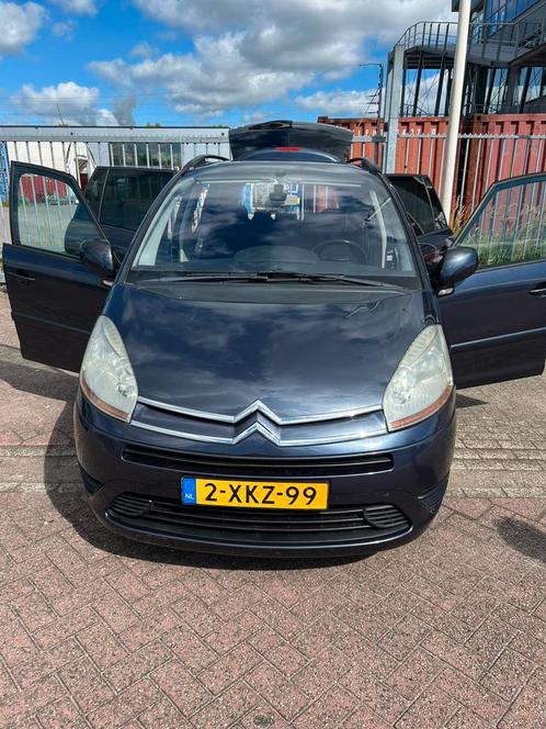 Citroën C4 (Grand) Picasso 1.8 16V 2008 Blauw, Auto's, Citroën, Particulier, C4 (Grand) Picasso, Benzine, C, MPV, Handgeschakeld