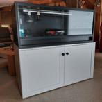 Betonplex terrarium 120x50x50 cm - Dubbel rooster, Ophalen, Zo goed als nieuw, Terrarium of Paludarium