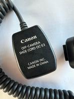 Canon OC-E3 Off Camera Shoe Cord, Ophalen, Zo goed als nieuw, Canon