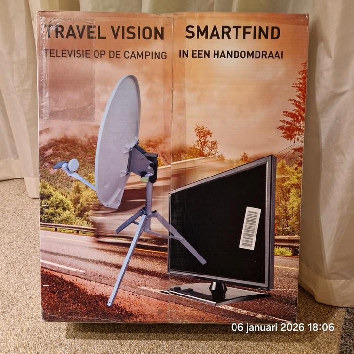 TRAVEL VISION SMARTFIND, Audio, Tv en Foto, Schotelantennes, Nieuw, Overige merken, Ophalen of Verzenden