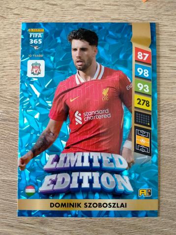 Fifa365 Panini 2025 Adrenalyn voetbal Szoboszlai XXL  beschikbaar voor biedingen