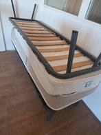 2 caravan bedden 70x190, Gebruikt, Metaal, Grijs, Caravan