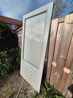 Hardhouten deur Meranti hout, Ophalen, Gebruikt, Buitendeur, 200 tot 215 cm