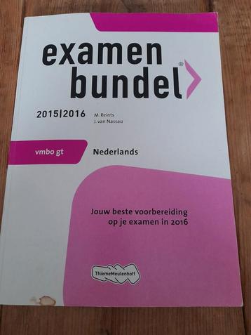 Examenbundel vmbo-gt Nederlands 