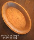 Mango hout fruitschaal, Ophalen of Verzenden, Zo goed als nieuw, Rond, Hout
