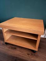 Houten TV Meubel met Wieltjes, Huis en Inrichting, Ophalen, Minder dan 50 cm, Gebruikt, Eikenhout