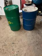 Olievaten 60 liter voor vuurkorf, plantenbak, Tuin en Terras, Ophalen, Gebruikt
