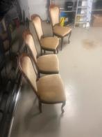 4 Klassieke eetkamerstoelen, Huis en Inrichting, Stoelen, Ophalen, Hout, Gebruikt, Klassiek / antiek?