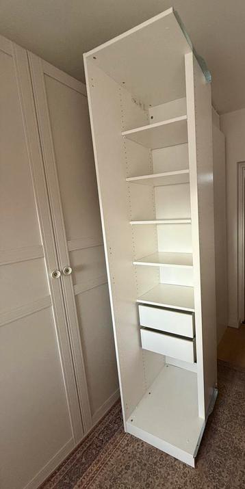 Pax kast (hoekelement/hoekkast) incl planken/lades beschikbaar voor biedingen