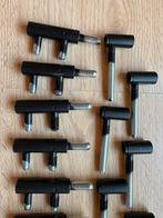 Scharnieren paumelle zwart nieuw, Doe-het-zelf en Verbouw, Ophalen of Verzenden, Nieuw, IJzer, Scharnier