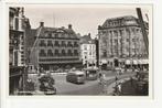 DEN HAAG GROENMARKT KIOSK OUDE AUTO'S  OPEL MIDI TOURINGCAR, Ophalen of Verzenden, 1940 tot 1960, Ongelopen, Zuid-Holland