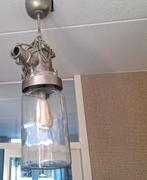 Hanglamp., Huis en Inrichting, Lampen | Hanglampen, Ophalen, Zo goed als nieuw, Glas, Minder dan 50 cm