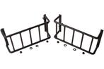 Set van 2 zwarte stalen beschermrekken - 250x140x65 mm - ges, Ophalen of Verzenden, Nieuw