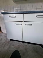 keukenblok, Huis en Inrichting, Keuken | Keukenelementen, Ophalen, Gebruikt, 100 tot 150 cm, Wit