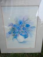 Aquarel - Y. Oude Elferink, Ophalen, Minder dan 50 cm, Gebruikt, 50 tot 75 cm