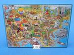 Jan van Haasteren USA 1000 st nr. 1646-02, Hobby en Vrije tijd, Denksport en Puzzels, Ophalen, 500 t/m 1500 stukjes, Zo goed als nieuw