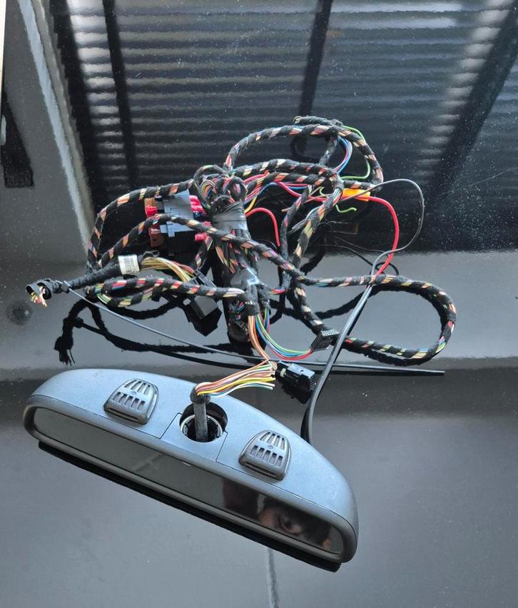 Taxi BCT Meter Achteruitkijkspiegel, Auto-onderdelen, Spiegels, Mercedes-Benz, Gebruikt, Ophalen of Verzenden