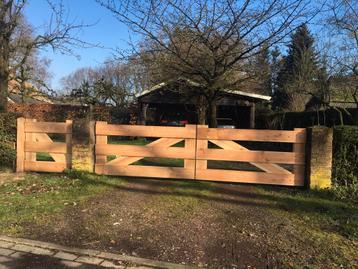 Houten poorten/landhekken beschikbaar voor biedingen