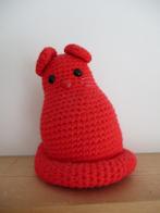 De rode kater of de je-weet-wel-kater, gehaakt, Oosterveldweg 15, 7274 DZ, Verzenden, Zo goed als nieuw, Stichting Angel's Choice