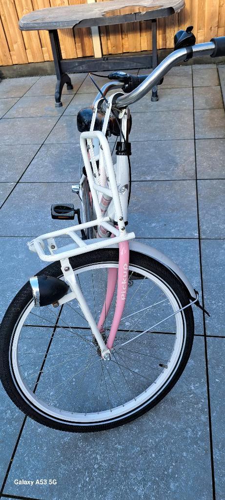 Meisjesfiets, Fietsen en Brommers, Fietsen | Meisjes, Gebruikt, 24 inch, Versnellingen, Ophalen