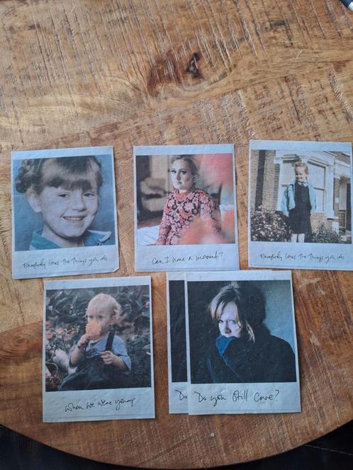 Adele munich/munchen confetti! (Polaroid foto's), Boeken, Partijen en Verzamelingen, Zo goed als nieuw, Ophalen of Verzenden