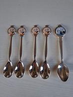 Theelepeltjes, Verzamelen, Ophalen of Verzenden, Gebruikt, Metaal, Bestek