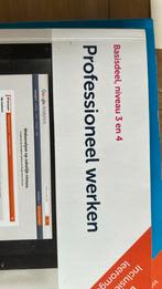 Professioneel Werken niveau 3/4, Ophalen of Verzenden, Zo goed als nieuw, Overige niveaus, Overige vakken