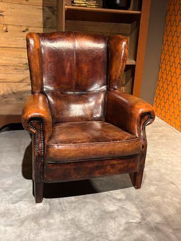 Schapenleren Oorfauteuil Zgan beschikbaar voor biedingen