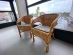 Rotan stoelen !, Huis en Inrichting, Stoelen, Ophalen, Gebruikt, Twee, Bruin