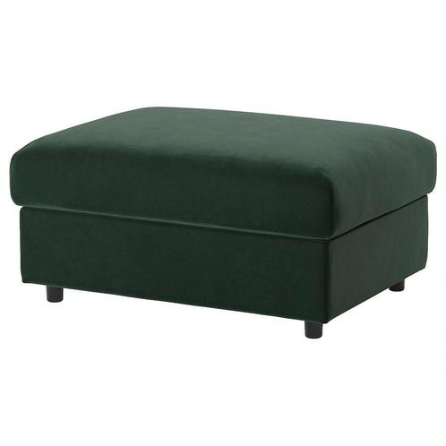 Vimle ikea poef groen, Huis en Inrichting, Banken | Voetenbanken en Poefen, Gebruikt, Rond, Ophalen