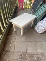 Kinder tafeltje bureau tafel kinderen wit, Ophalen of Verzenden, Gebruikt, Tafel(s)