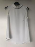 Witte top, maat 36, met kraag, H&M, H&M, Wit, Ophalen of Verzenden, Zo goed als nieuw