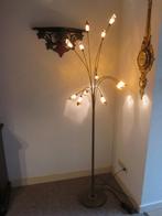 Tiffany staande lamp met 12 kapjes, Ophalen, Zo goed als nieuw, Tiffany, 150 tot 200 cm