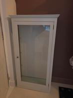 Vitrinekast wit, Huis en Inrichting, Kasten | Vitrinekasten, Ophalen, Zo goed als nieuw, 25 tot 50 cm, 50 tot 100 cm