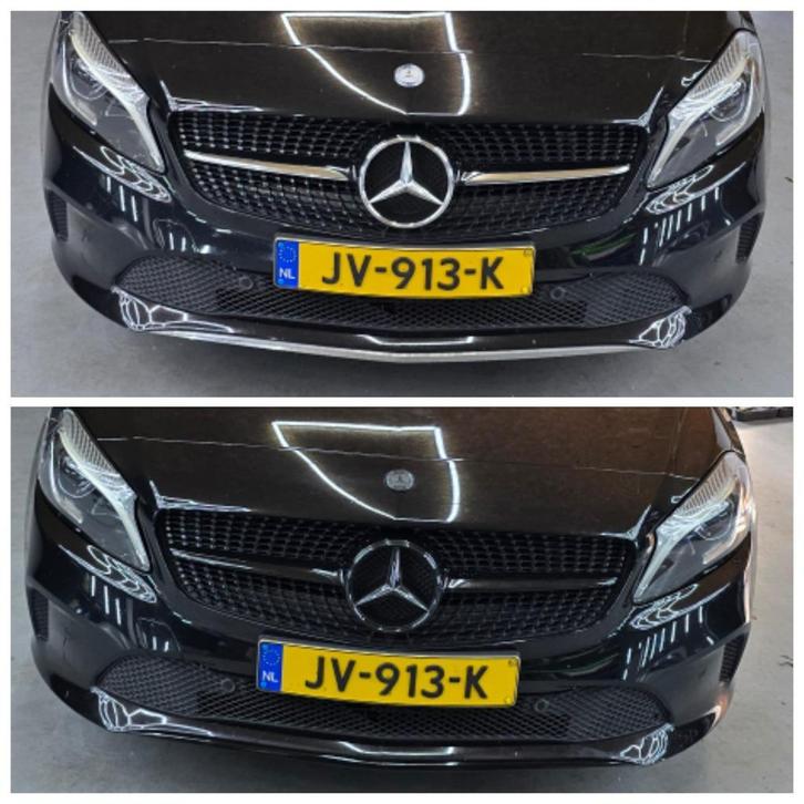 Auto logo zwart wrappen / Zwart logo, Auto diversen, Tuning en Styling, Ophalen of Verzenden