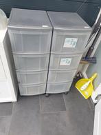 Kunststof lade kasten op wielen, Huis en Inrichting, Kasten | Ladekasten, Ophalen, Gebruikt, Minder dan 100 cm, 25 tot 50 cm