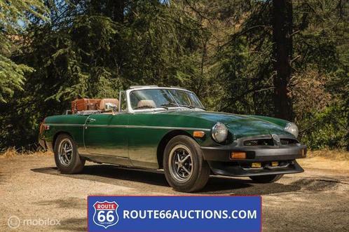MG MGB Cabriolet 1979 | Route 66 auctions, Auto's, Oldtimers, Bedrijf, Te koop, Open dak, MG, Benzine, Cabriolet, Handgeschakeld