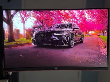 AOC G1 Curved Gaming Monitor 24 inch - Full HD  beschikbaar voor biedingen