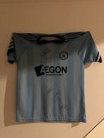Ajax shirt met 4 handtekeningen oa. f.de boer, Verzamelen, Sportartikelen en Voetbal, Ophalen of Verzenden, Gebruikt, Ajax, Shirt