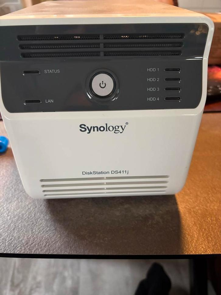Synology DiskStation DS411j NAS, Computers en Software, NAS, Gebruikt, Ophalen of Verzenden