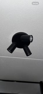 Zgan ronde zwarte 3 spot plafondlamp incl lichtbron led, Ophalen of Verzenden