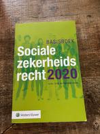 Sociale zekerheidsrecht - 2020, I.A.M. van Boetzelaer-Gulyas, Ophalen of Verzenden, Zo goed als nieuw, HBO