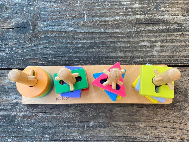 Jouéco houten doolhof puzzel, Kinderen en Baby's, Speelgoed | Houten speelgoed, Ophalen