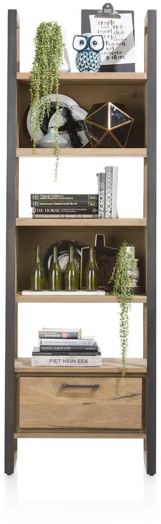 Henders en Hazel boekenkast Metalo, Huis en Inrichting, Kasten | Boekenkasten, Zo goed als nieuw, 50 tot 100 cm, 25 tot 50 cm