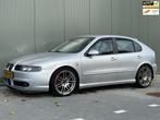 Seat Leon 1.8-20V Sport NAP|Sportief & Compleet|Leder, Airco, Auto's, 125 pk, Gebruikt, Zwart, 4 cilinders