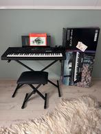 Yamaha PSR-E473 Keyboard Set – zo goed als nieuw + lesboek, Ophalen, 61 toetsen, Aanslaggevoelig, Yamaha