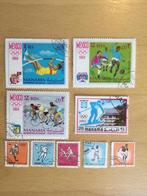Manama sport, Postzegels en Munten, Ophalen of Verzenden, Gestempeld, Sport
