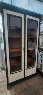 Antieke Kast met Glazen Deuren, Ophalen