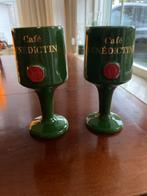 Cafe Benedictine bekers op voet 2 stuks, Ophalen of Verzenden